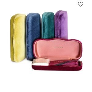 Gucci Velvet Glasses Case ONLY